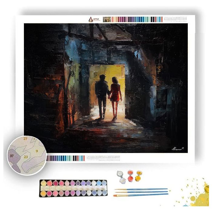 NIGHT FIGURES - Paint by Numbers Full Kit