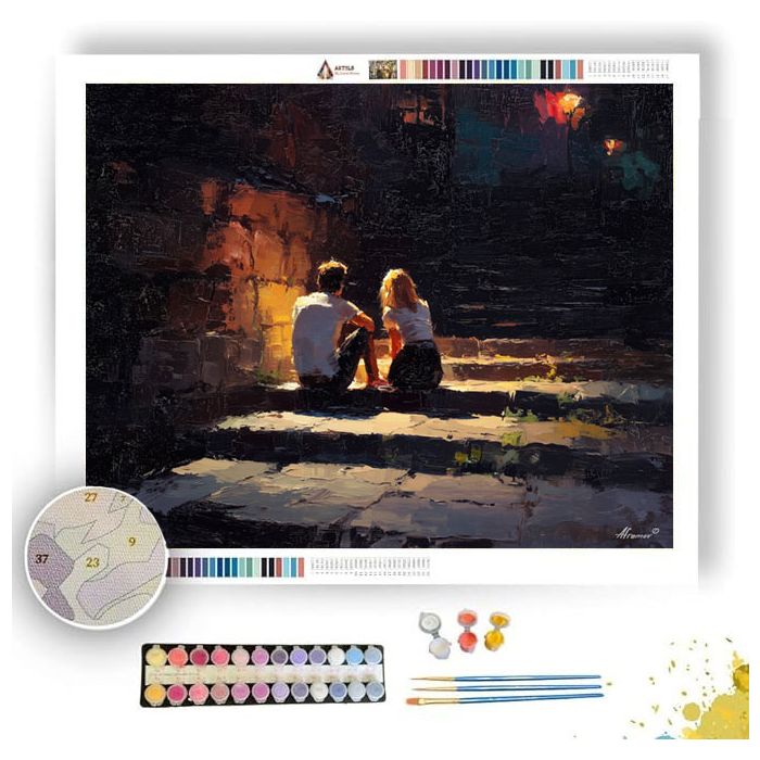 QUIET NEAR - Paint by Numbers Full Kit