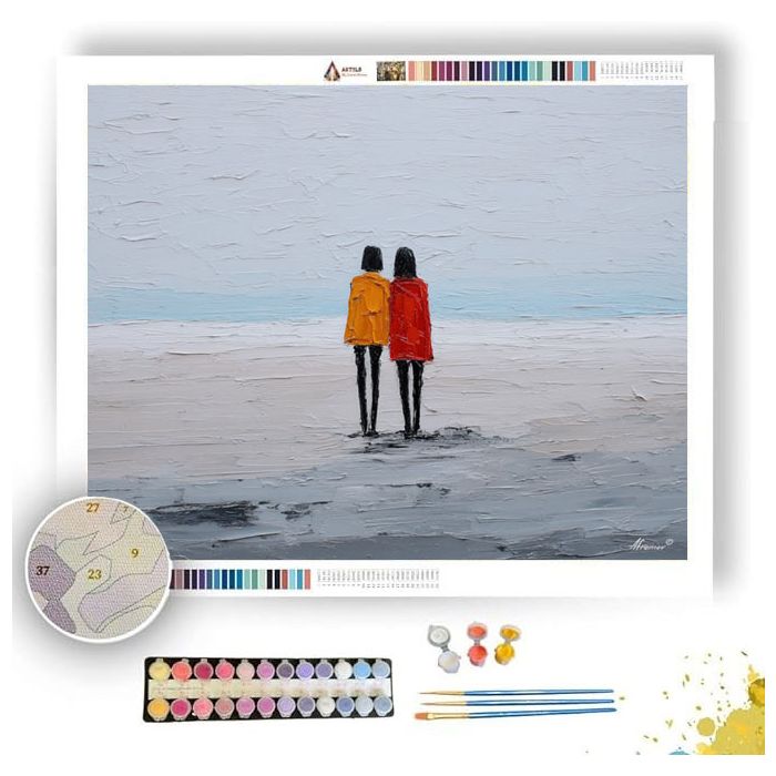 CLOSE FIGURES - Paint by Numbers Full Kit