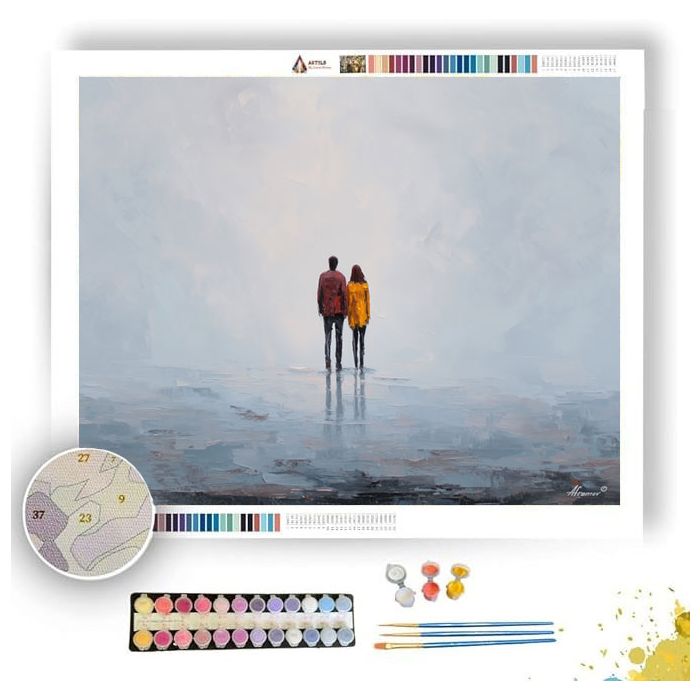 BALANCED PRESENCE - Paint by Numbers Full Kit