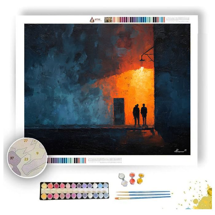 HIDDEN NEAR - Paint by Numbers Full Kit