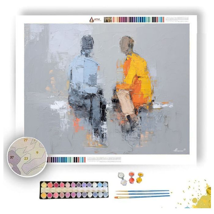PAIRED INTERVAL - Paint by Numbers Full Kit