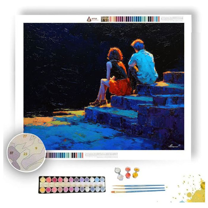 DIM PRESENCE - Paint by Numbers Full Kit