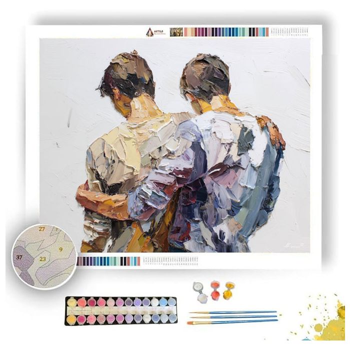 OPEN FIGURES - Paint by Numbers Full Kit