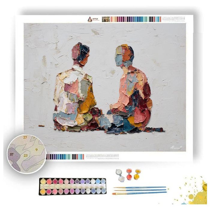 NEAR PAIR - Paint by Numbers Full Kit