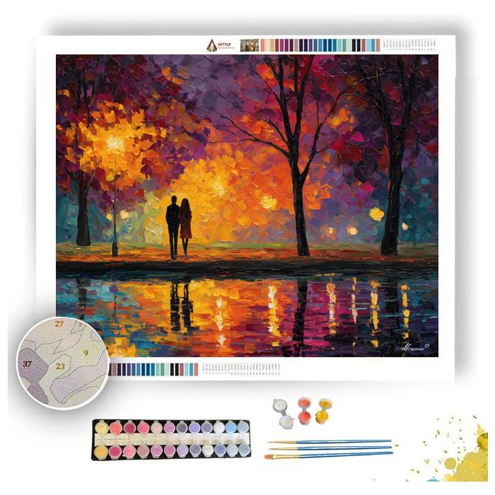 BRIGHT EVENING - Paint by Numbers Full Kit