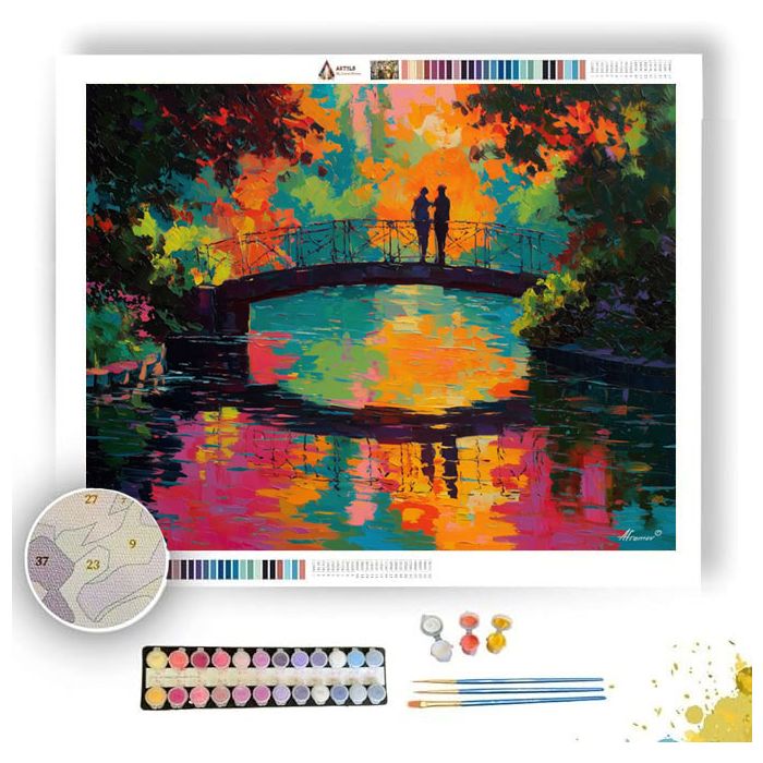 LUMINOUS LIGHTS - Paint by Numbers Full Kit