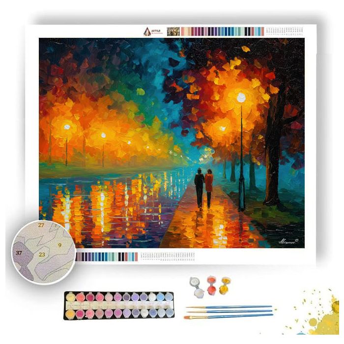 RAINY TOGETHER - Paint by Numbers Full Kit
