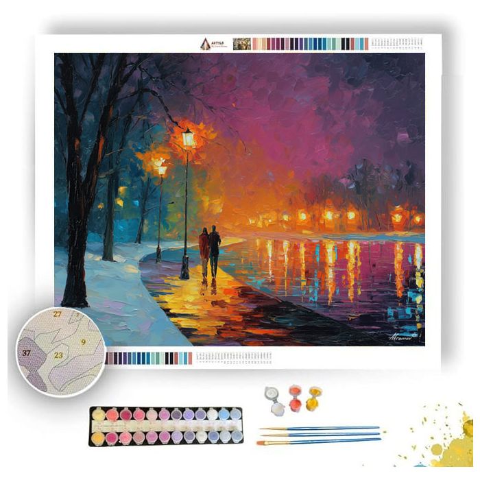 QUIET PATH - Paint by Numbers Full Kit