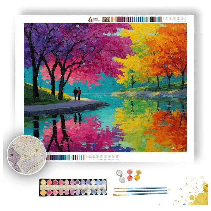 VIVID HORIZON - Paint by Numbers Full Kit