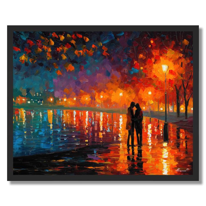 RAINY EVENING - FRAMED