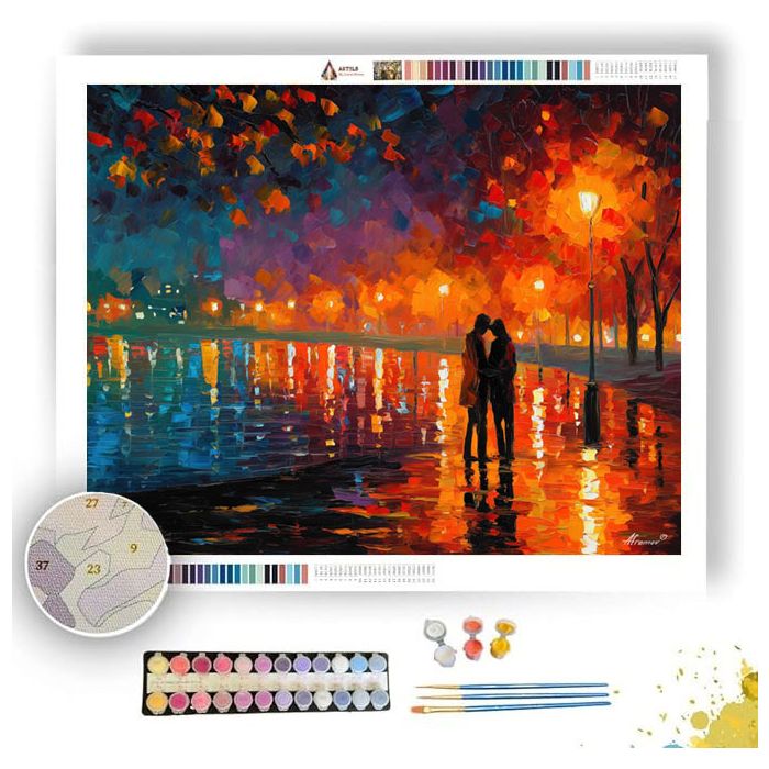 RAINY EVENING - Paint by Numbers Full Kit