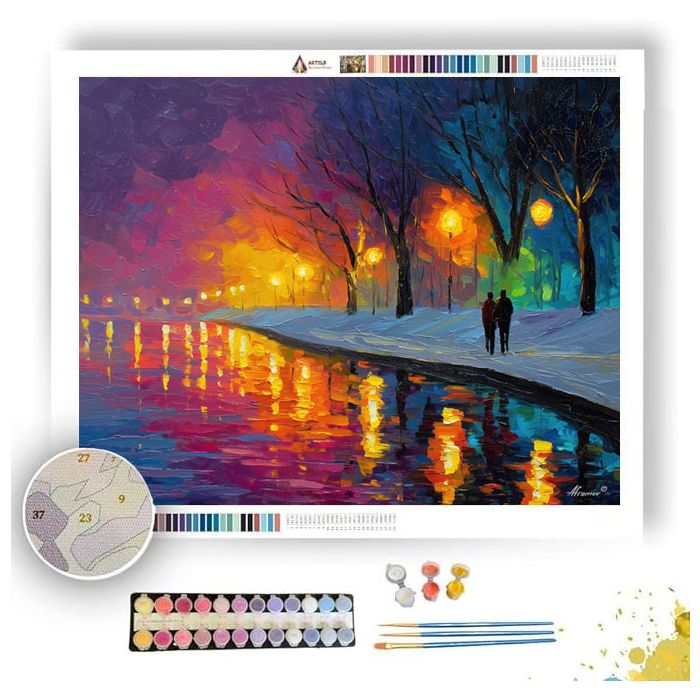 VIVID STILLNESS - Paint by Numbers Full Kit
