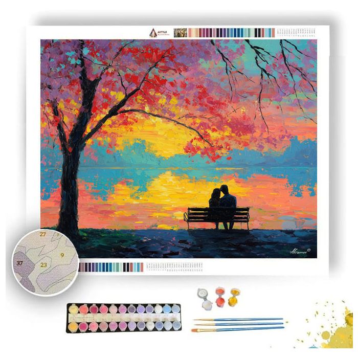 SUMMER GLOW - Paint by Numbers Full Kit