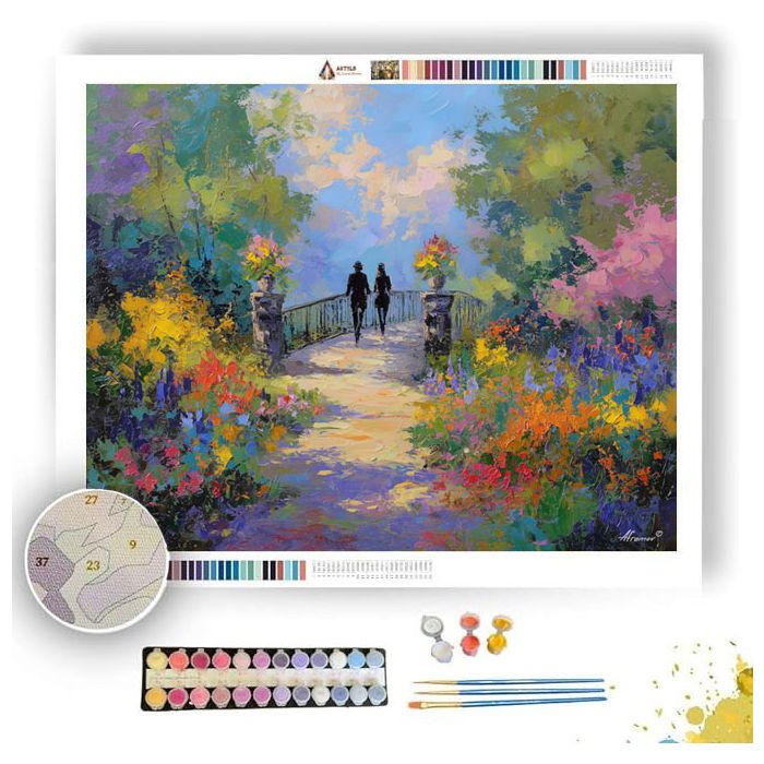 SPRING PATH - Paint by Numbers Full Kit