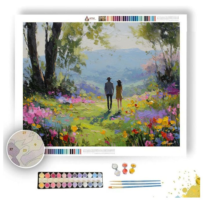 LIGHT COLORS - Paint by Numbers Full Kit