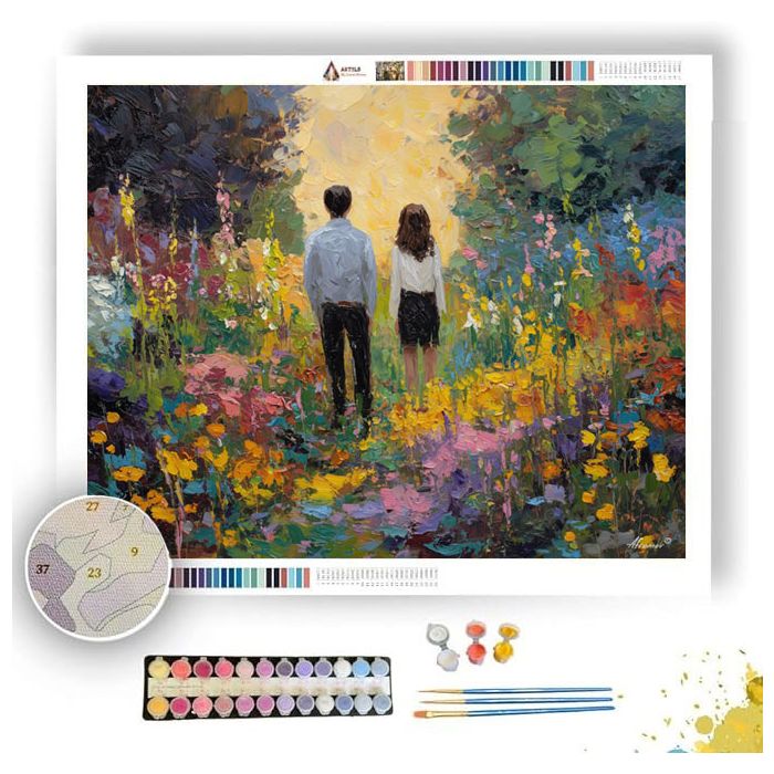 LIGHT WALK - Paint by Numbers Full Kit