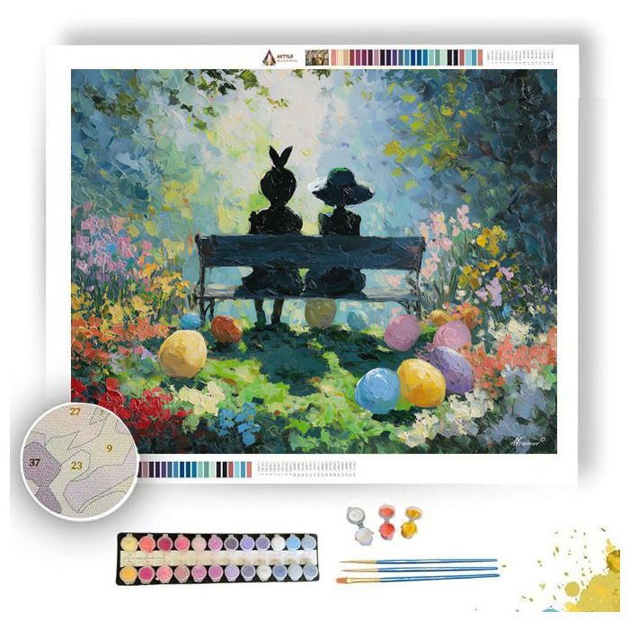 EASTER MOMENT - Paint by Numbers Full Kit