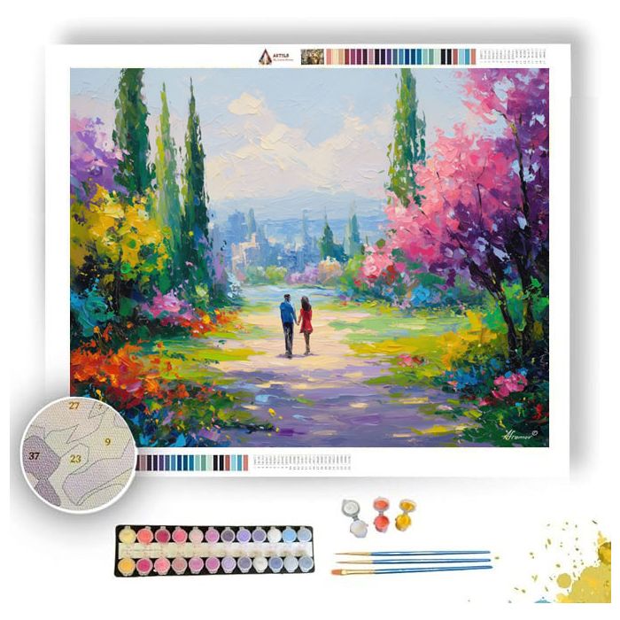 COLORFUL VIEW - Paint by Numbers Full Kit