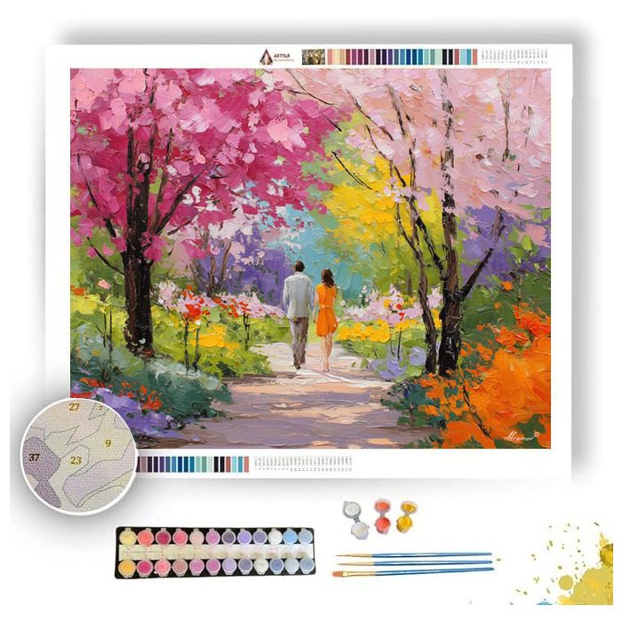 PLAYFUL WALK - Paint by Numbers Full Kit
