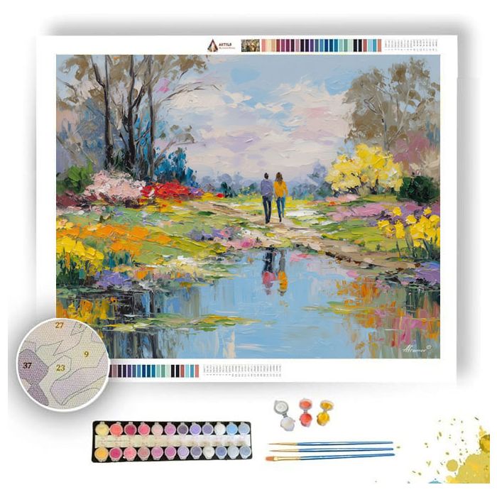 GENTLE HORIZON - Paint by Numbers Full Kit
