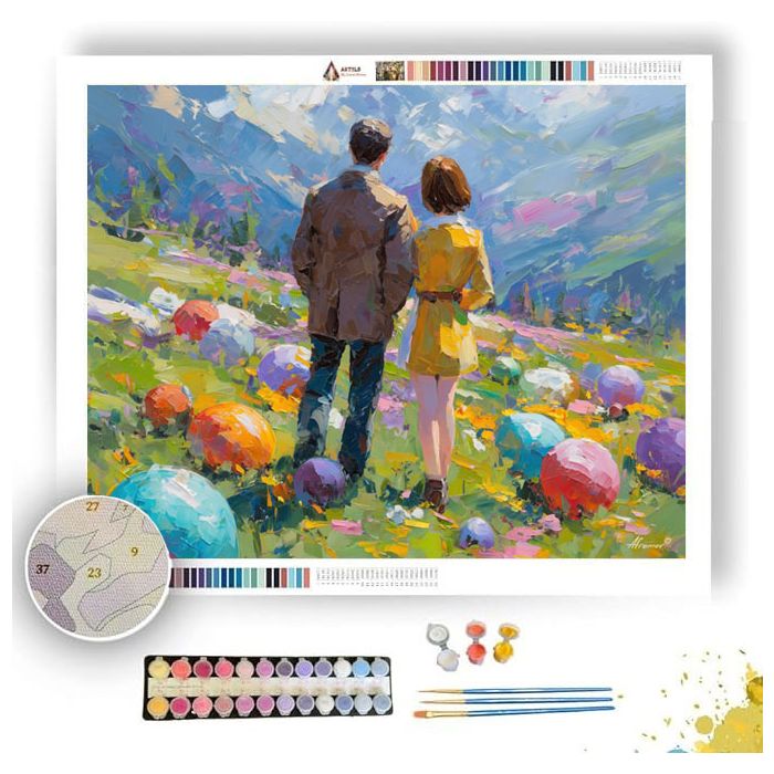 BRIGHT AIR - Paint by Numbers Full Kit