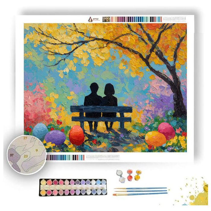 RADIANT FIELD - Paint by Numbers Full Kit