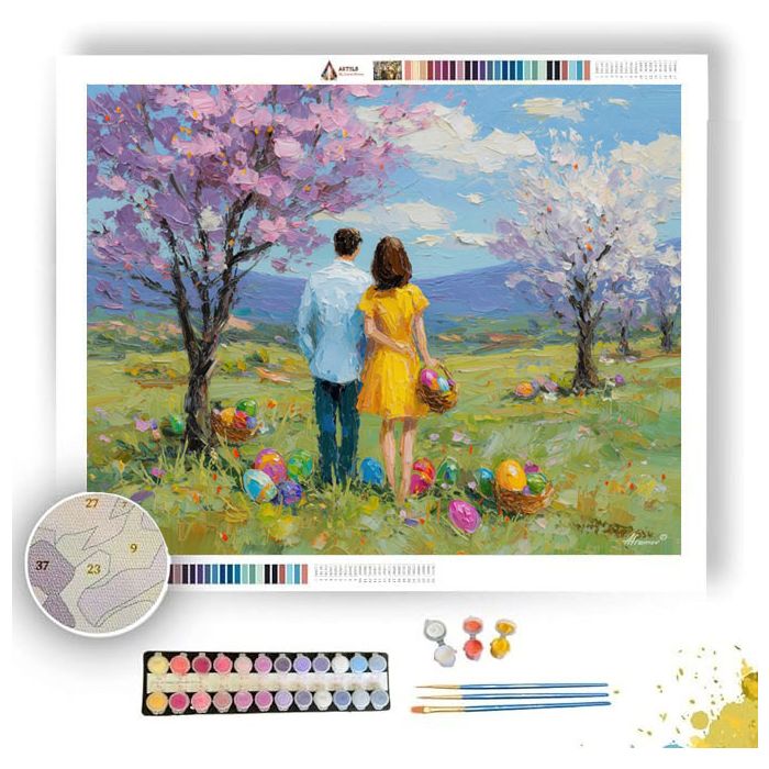 PASTEL AIR - Paint by Numbers Full Kit