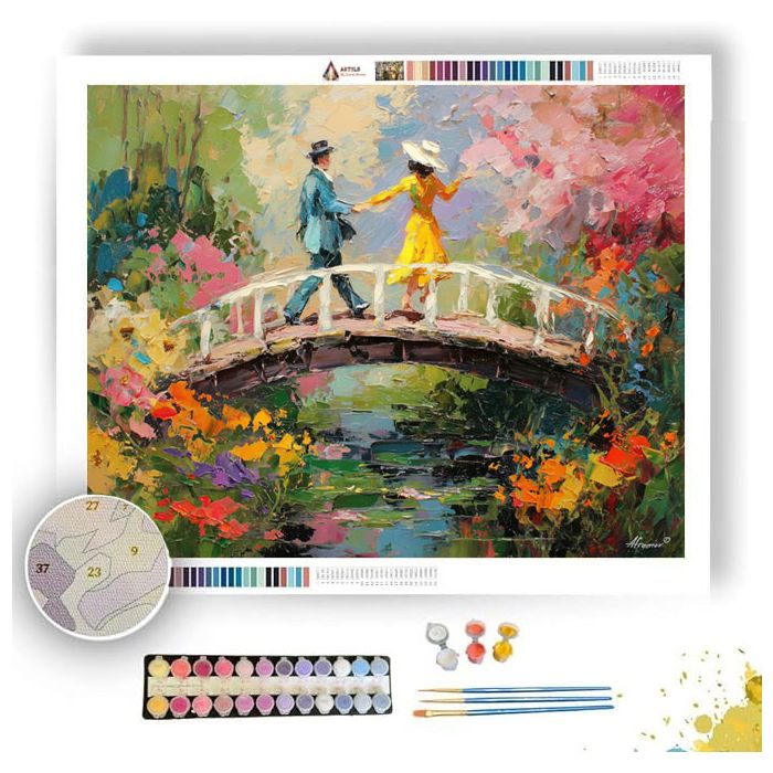 CHEERFUL TIME - Paint by Numbers Full Kit
