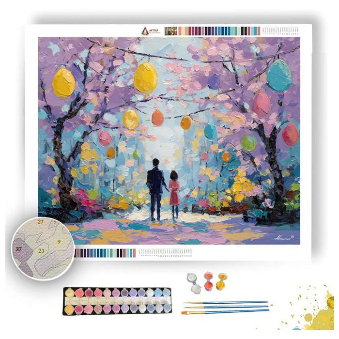 CHEERFUL DAY - Paint by Numbers Full Kit