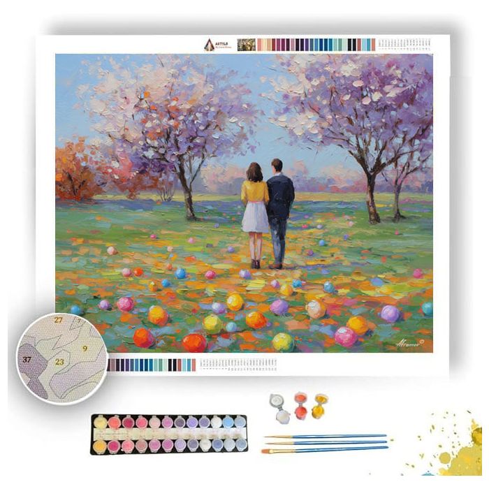 JOYFUL VIEW - Paint by Numbers Full Kit