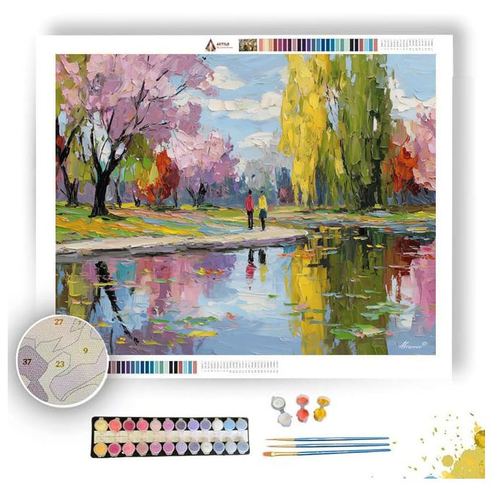 LIVELY PARK - Paint by Numbers Full Kit
