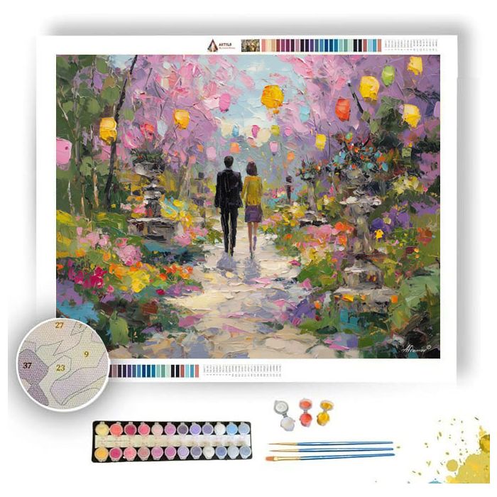 PASTEL MOMENT - Paint by Numbers Full Kit