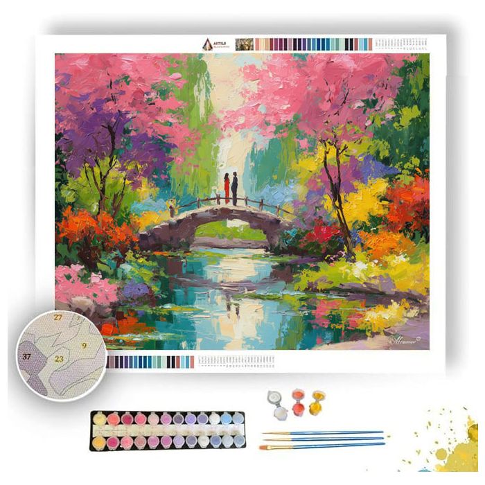 BRIGHT PARK - Paint by Numbers Full Kit