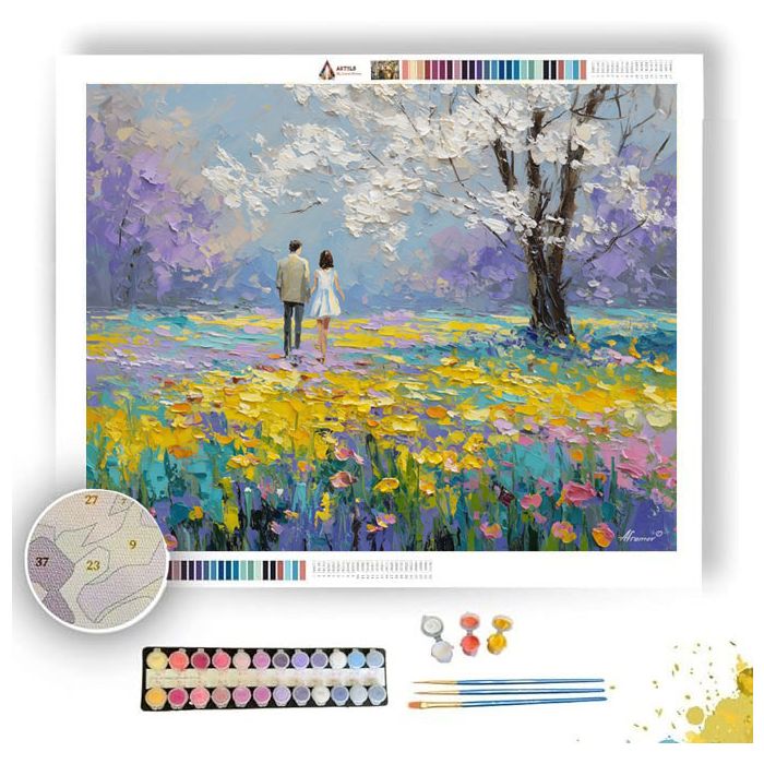 OPEN MORNING - Paint by Numbers Full Kit