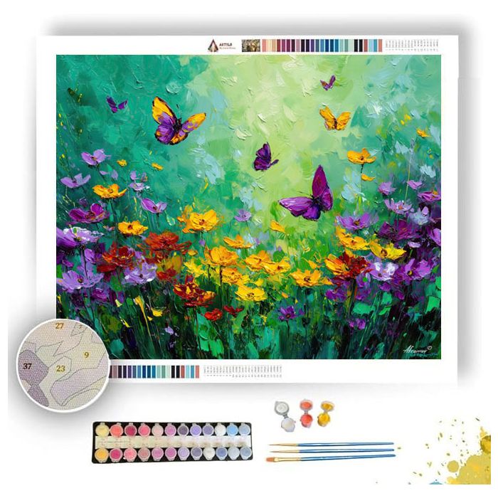 FRESH FIELD - Paint by Numbers Full Kit