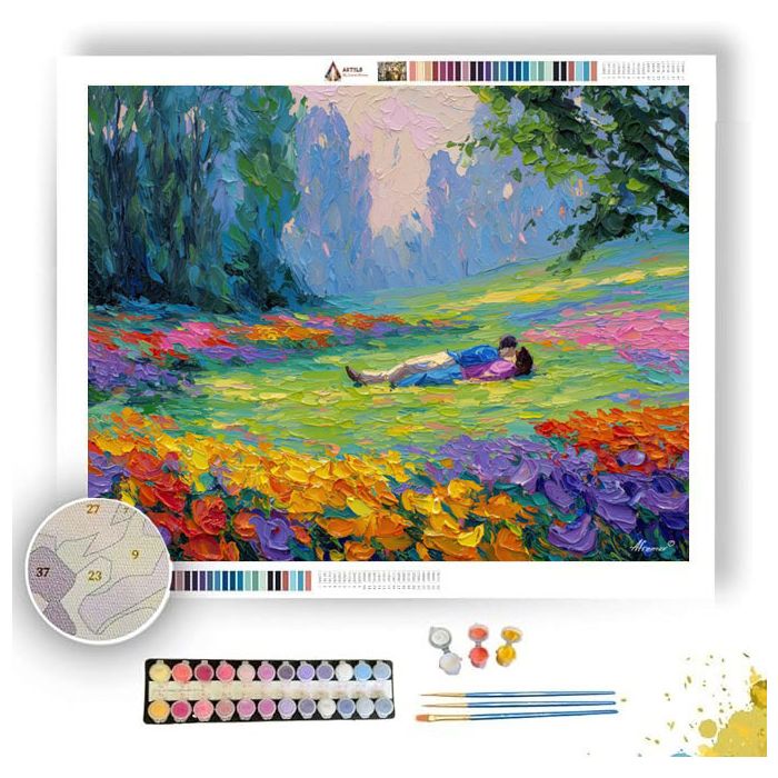 COLORFUL BREEZE - Paint by Numbers Full Kit