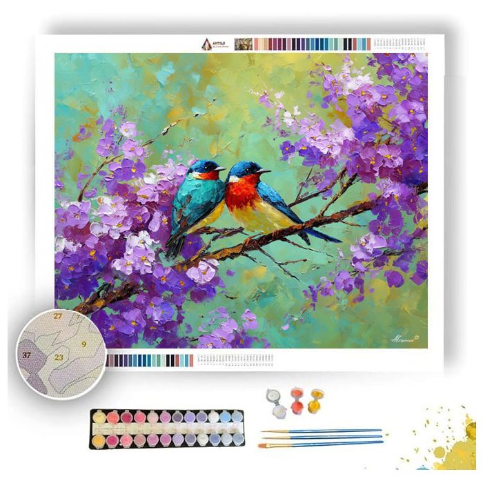 CLEAR LIGHT - Paint by Numbers Full Kit