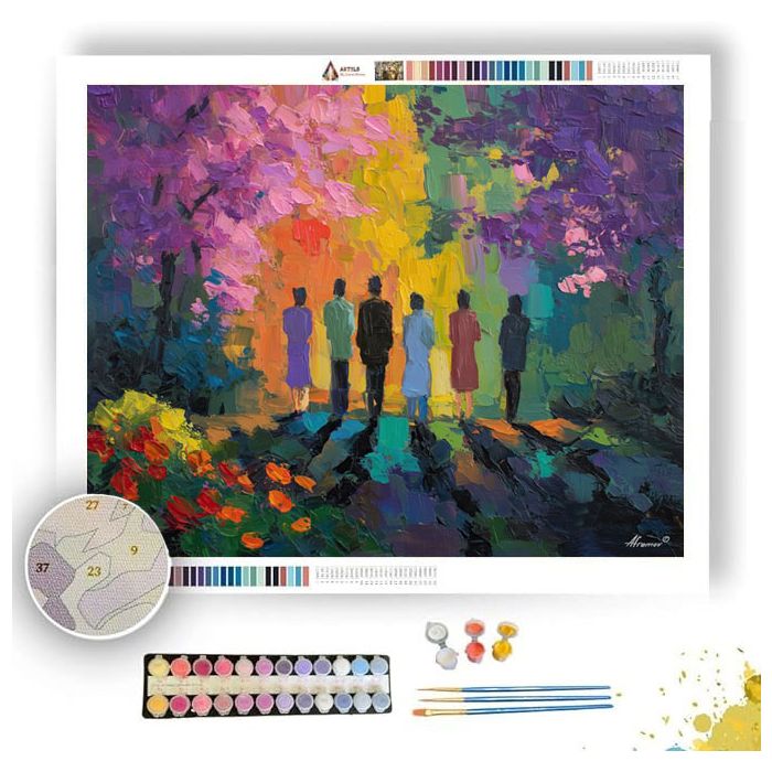 VIVID CLEARING - Paint by Numbers Full Kit