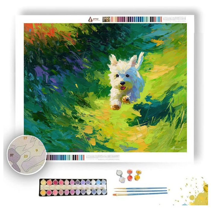 JOYFUL VIEW - Paint by Numbers Full Kit
