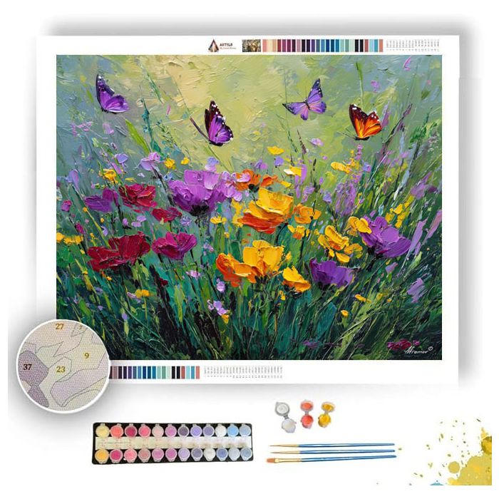 WARM GROUND - Paint by Numbers Full Kit