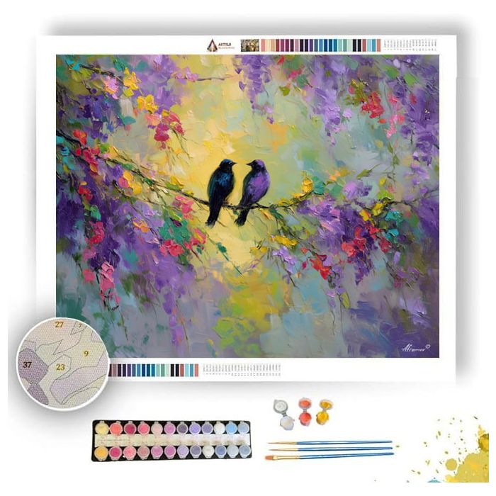 OPEN LIGHT - Paint by Numbers Full Kit