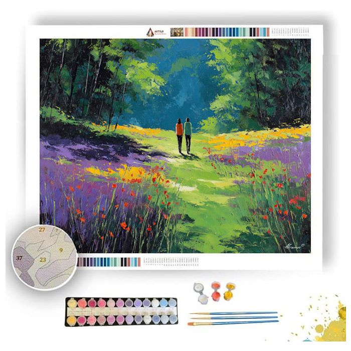 RADIANT PATH - Paint by Numbers Full Kit