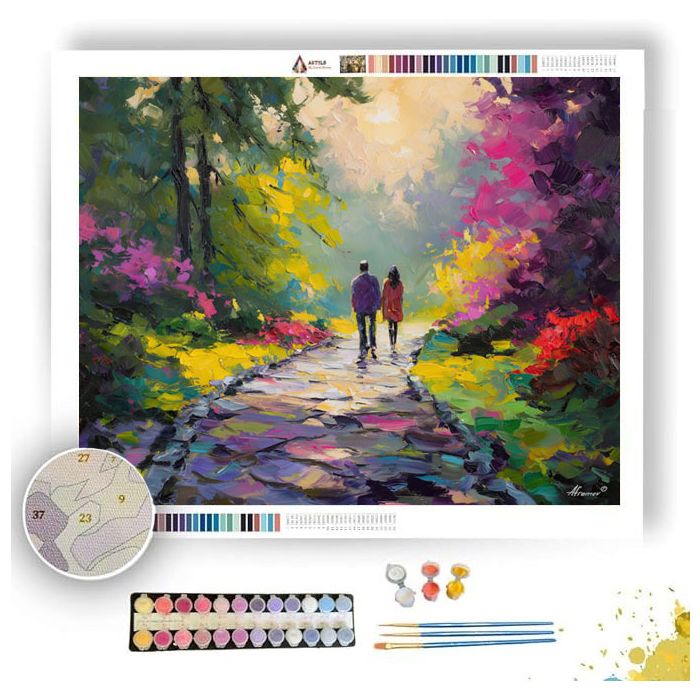 SOFT MORNING - Paint by Numbers Full Kit