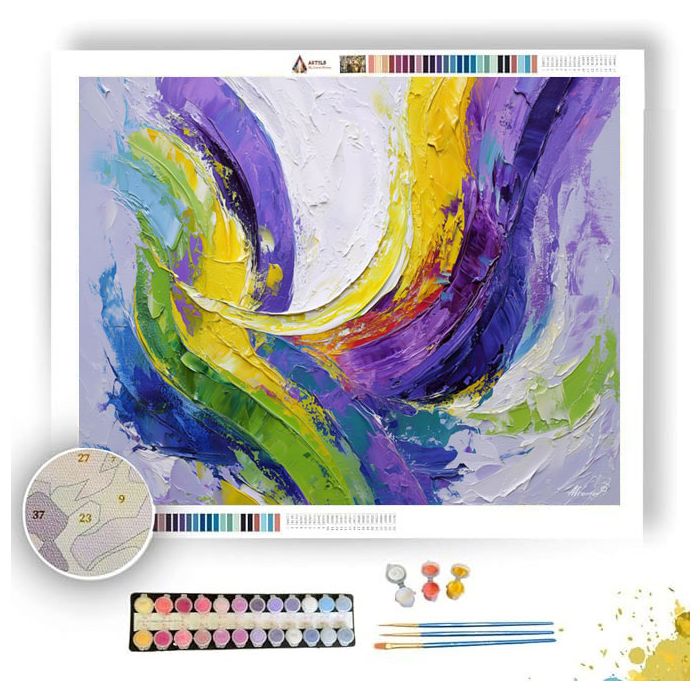 FRESH SPACE - Paint by Numbers Full Kit