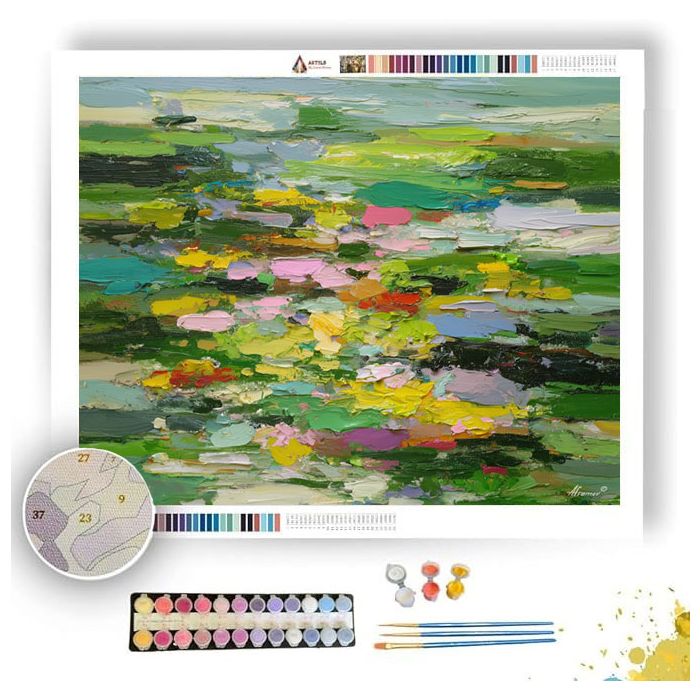 CLEAR FIELDS - Paint by Numbers Full Kit