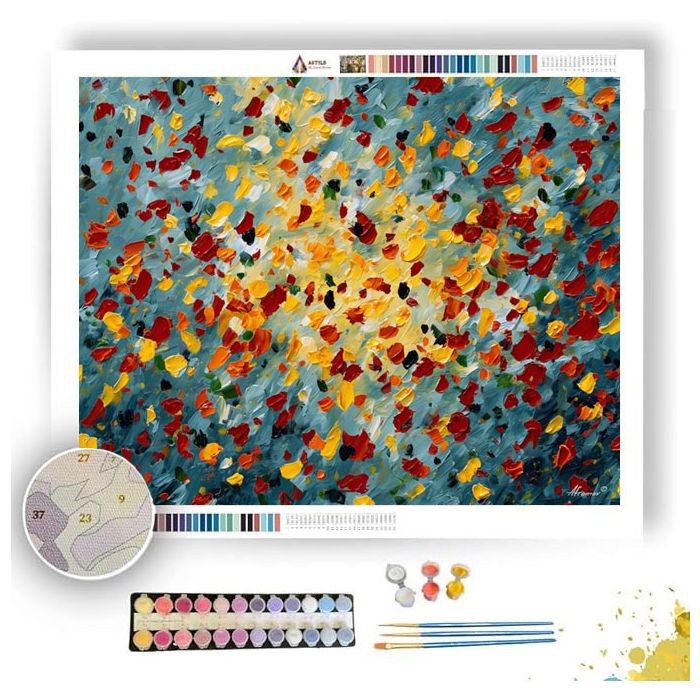 BLOOMING FIELDS - Paint by Numbers Full Kit