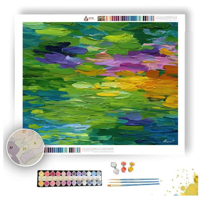 VIVID PULSE - Paint by Numbers Full Kit