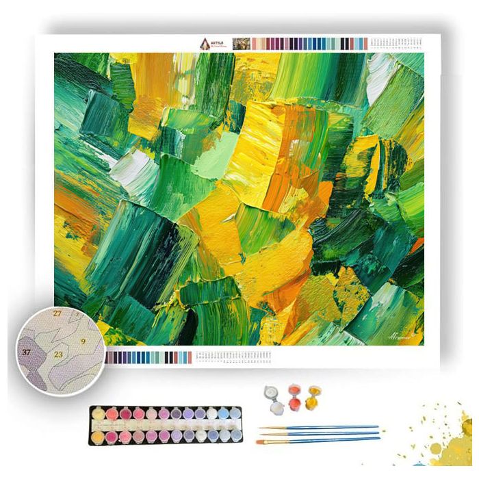 RADIANT STRUCTURE - Paint by Numbers Full Kit