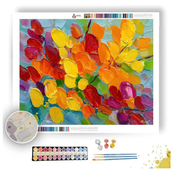 COLORFUL EMERGENCE - Paint by Numbers Full Kit